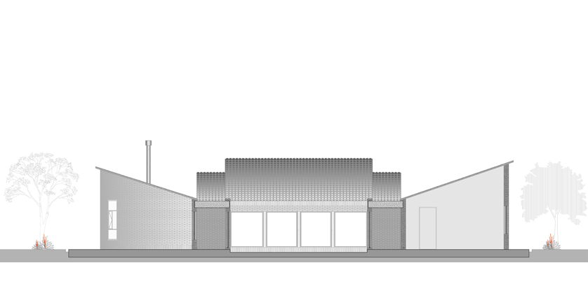 Corte A :: Proyecto Casa Ñaña