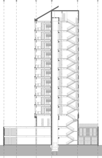 Corte Transversal A :: Proyecto Resguardos de Sotileza